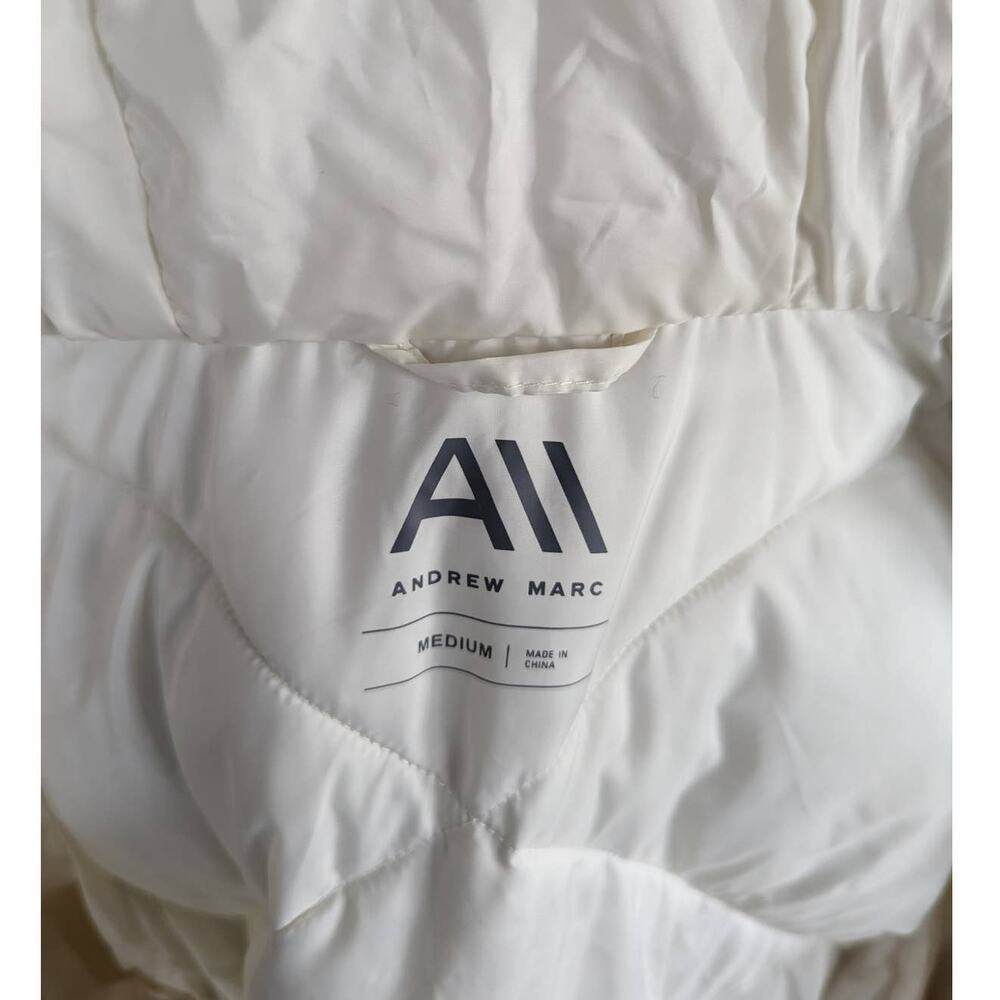 NWT ANDREW MARC Baisley Relaxed Fit Puffer Jacket M - Picture 11 of 12